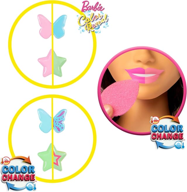 Thumbnail 4 de Barbie Busto para Peinar JFG82 con 20+ accesorios y pinzas 🌟