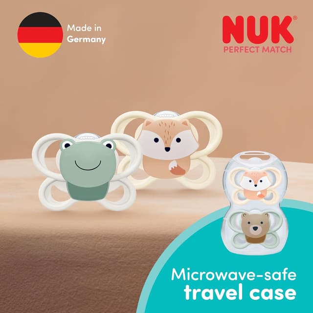 Thumbnail 6 de NUK Perfect Match Air dummies 0–6 months