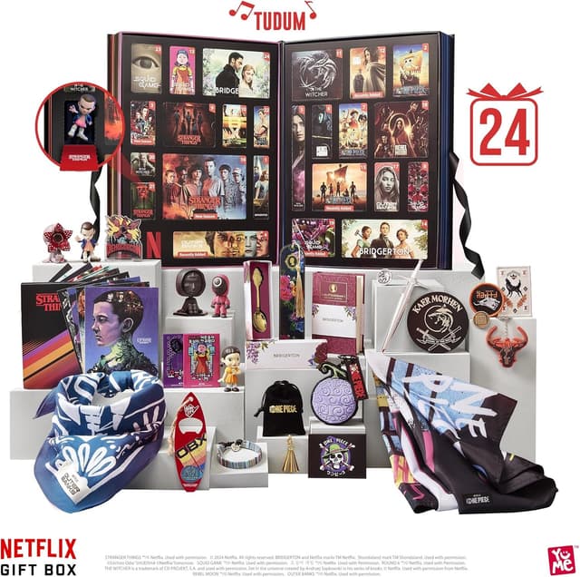 Detalle 2 de YuMe 15309 Scatola regalo Netflix calendario Avvento