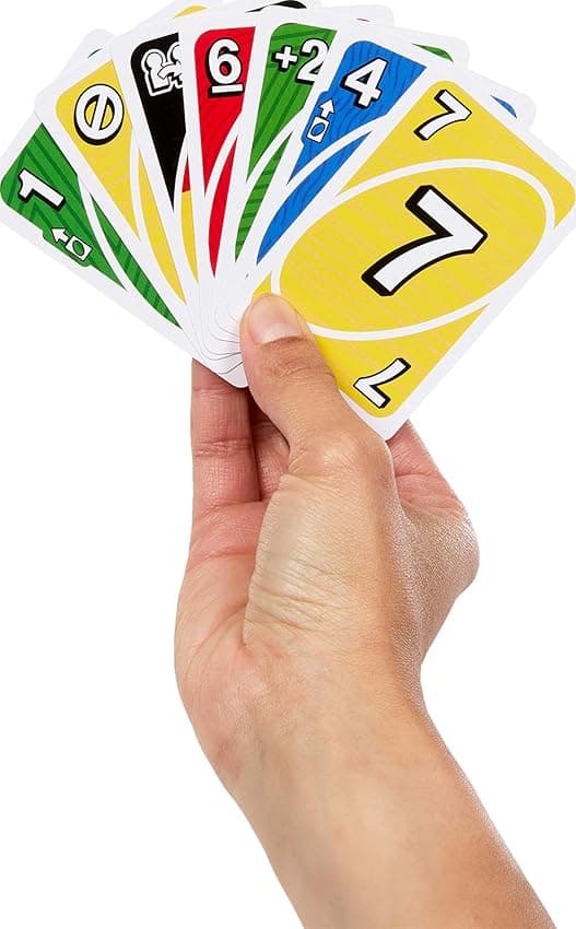 Detalle 2 de Mattel Games UNO Teams - Juego de Cartas en Equipo 🃏