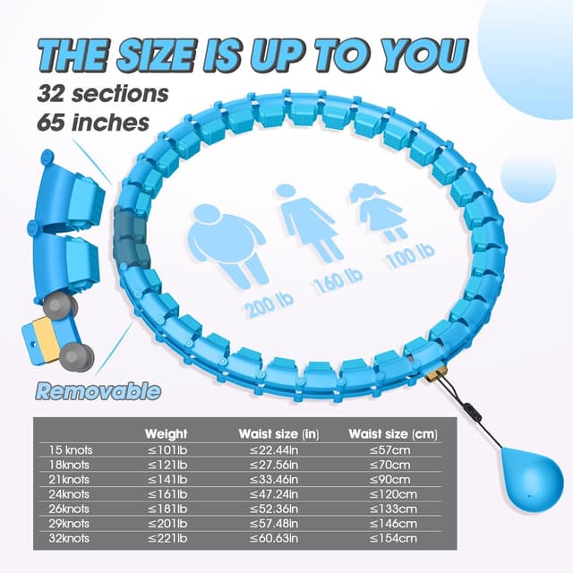 Thumbnail 3 de Gogola Smart Hoop 32 Knoten Reifendurchmesser 57-165 cm
