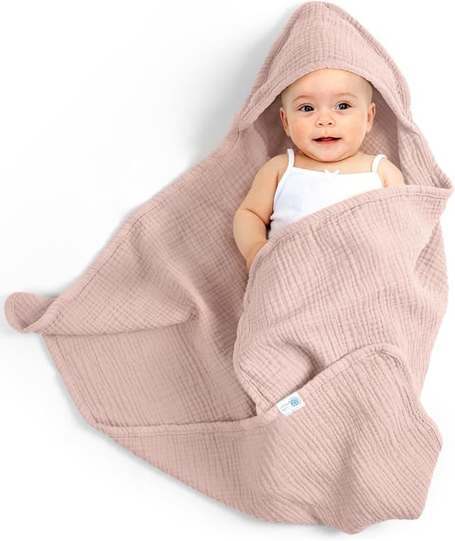 Detalle de lulumoon Kapuzenhandtuch 75×76 cm