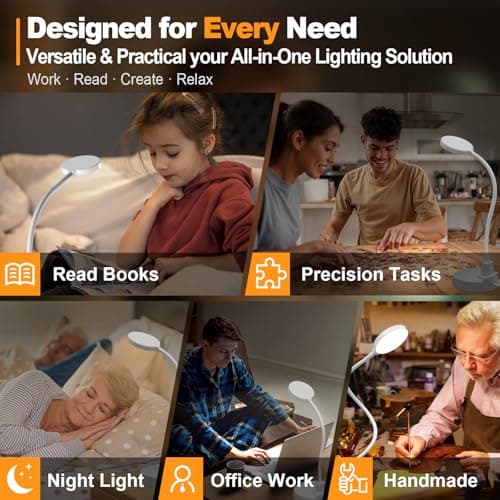 Thumbnail 6 de ZAPLIT Lámpara de escritorio LED 15W