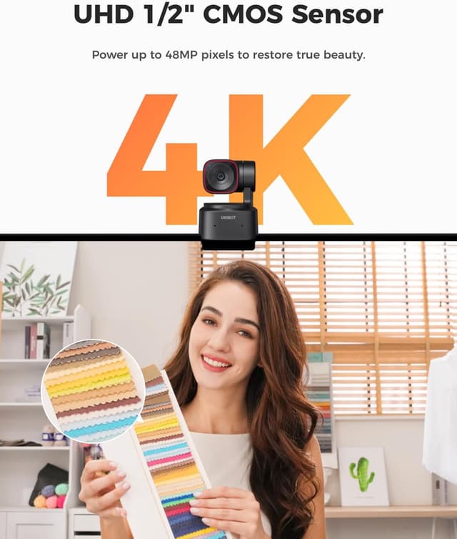 Thumbnail 2 de OBSBOT Tiny 2 Lite 4K Webcam