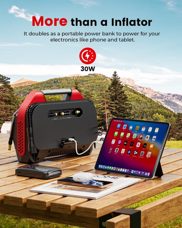 Thumbnail 4 de ETENWOLF VORTEX S6SE 15600 mAh Cordless Tire Inflator