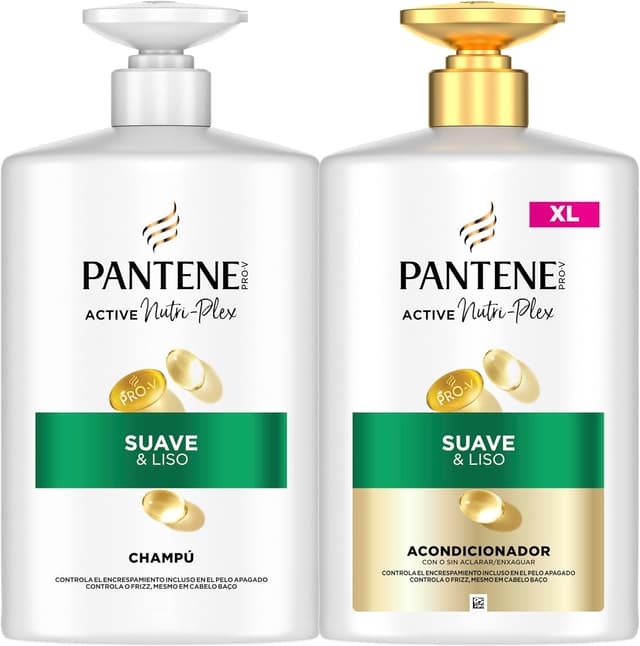 Imagen de Pantene Pro‑V Suave Y Liso Champú 1000ml en OfertitasTOP