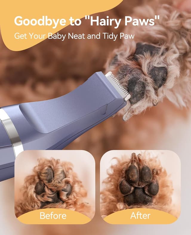 Detalle 2 de oneisall Dog Clippers Grooming Kit 4 in 1