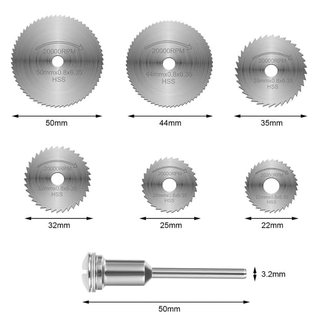 Thumbnail 1 de Flintronic Disques 36 pièces pour Dremel