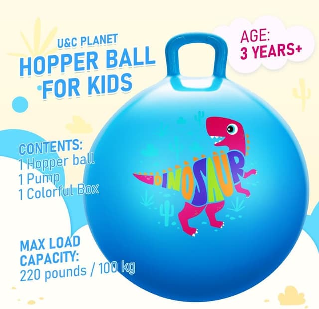 Detalle 2 de U&C Planet Space Hopper 18in Hopper Ball