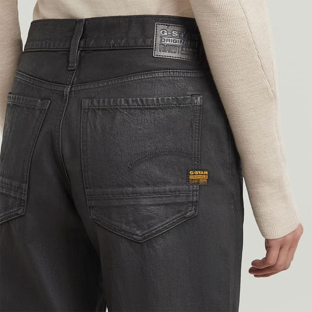 Detalle de G-Star Damen Judee Loose Low Waist Jeans mit Schlitz & Reißverschluss – 5 Taschen