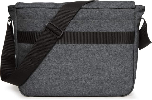 Detalle de Eastpak Delegate + Bolso Bandolera 20L 👜 Gris Denim