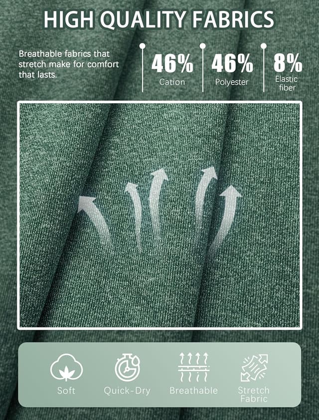 Detalle de ANGEL CITIZ Herren Poloshirts (Kurzarm/Langarm) – atmungsaktiv, schnelltrocknend, für Casual, Sport & Golf