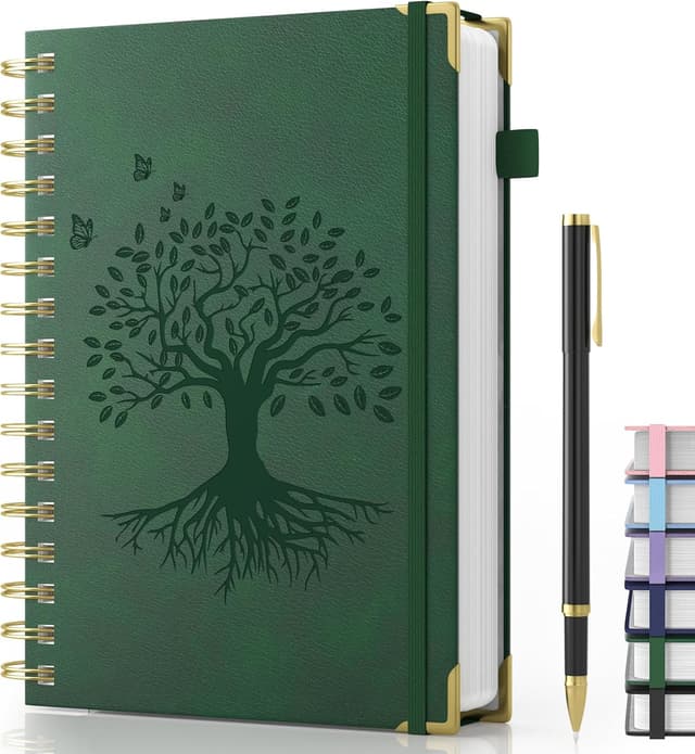 Detalle de Notizbuch A5 Liniert 240 Seiten đź““