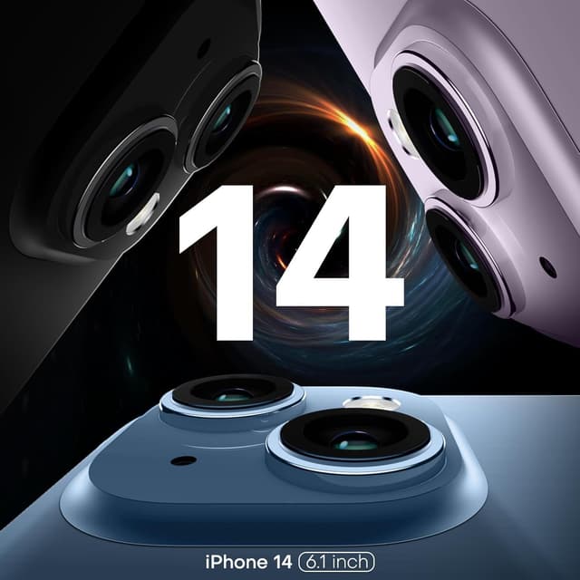 Detalle 2 de OLEPHY Handykette für iPhone 14 (6,1 Zoll) – transparente Schutzhülle mit verstellbarem, abnehmbarem Umhängeband