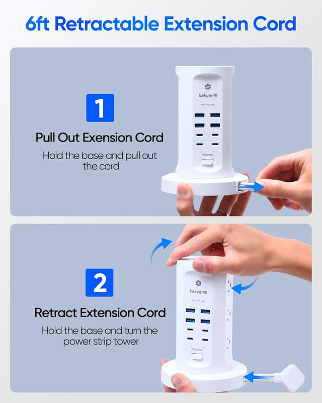 Detalle 2 de kakyanill Surge Protector 6ft ๐
