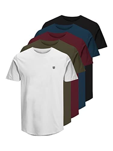 Imagen de Jack & Jones Jprblabrody Pack 5 Camisetas Azul Marino en OfertitasTOP