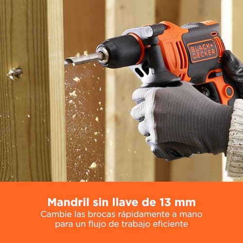 Thumbnail 8 de Black+Decker BEH710K-QS Taladro percutor 710 W