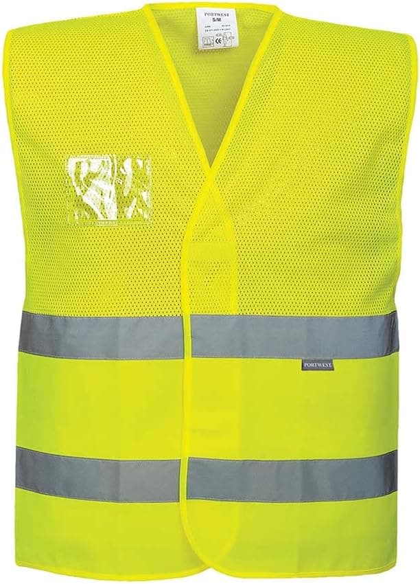 Imagen de Portwest C494YERS/M Chaleco Media-Malla Alta Visibilidad S/M 🦺 en OfertitasTOP