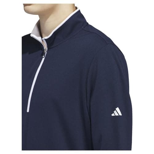 Thumbnail 4 de adidas Lightweight Half-Zip Top para Hombre 🌊 - Navy