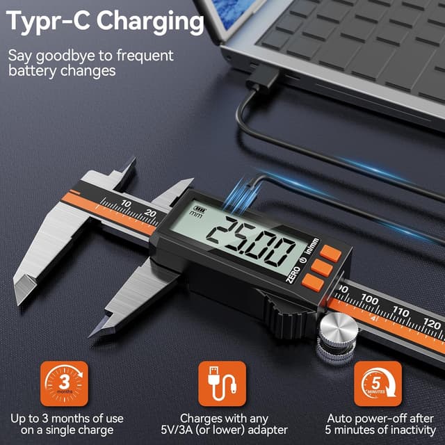 Thumbnail 1 de Preciva Pied à Coulisse 150 mm haute précision 📏