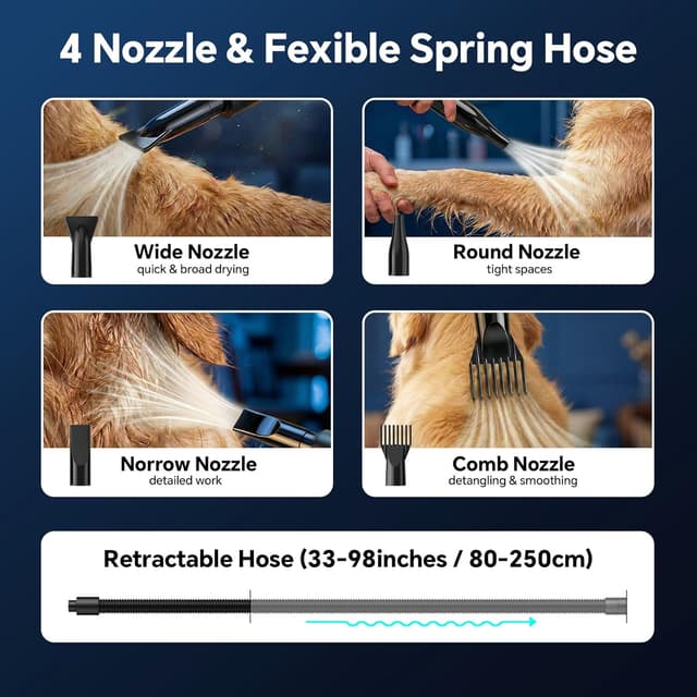 Thumbnail 6 de Dog hair dryer 5.2HP 2800W high velocity