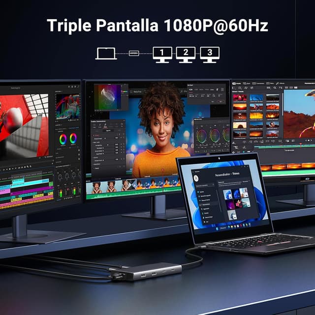 Thumbnail 2 de UGREEN Revodok Pro 3081: Docking Station 8 en 1 🚀