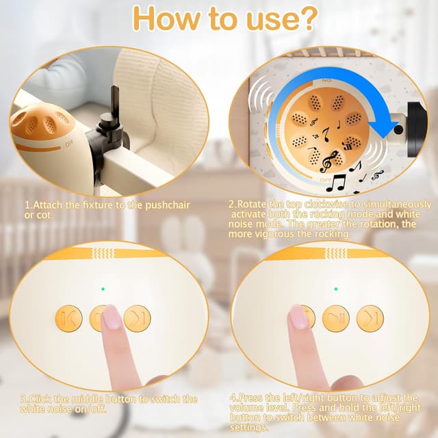 Thumbnail 4 de Smofrees Auto Baby Rocker