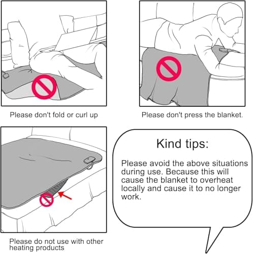 Thumbnail 2 de OneAmg Manta Eléctrica 155x180 cm 📌