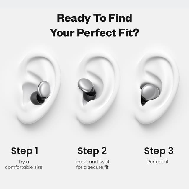 Thumbnail 3 de Ieapiar Tapones Oídos 47 dB para dormir