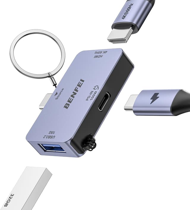 Detalle de BENFEI USB-C HDMI 4K@60Hz adattatore