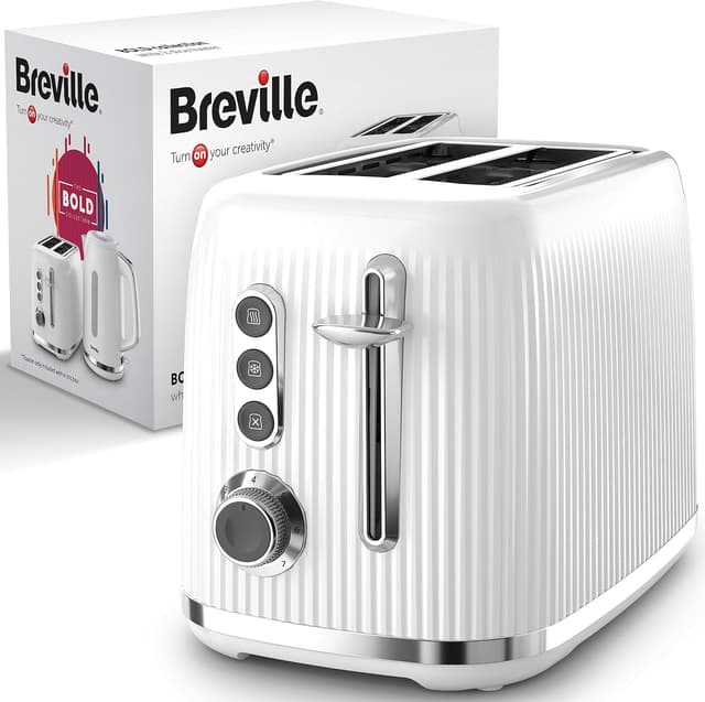 Thumbnail 6 de Breville Bold White Electric Kettle (VKT257) | 1.7L fast boil kettle with 3kW power