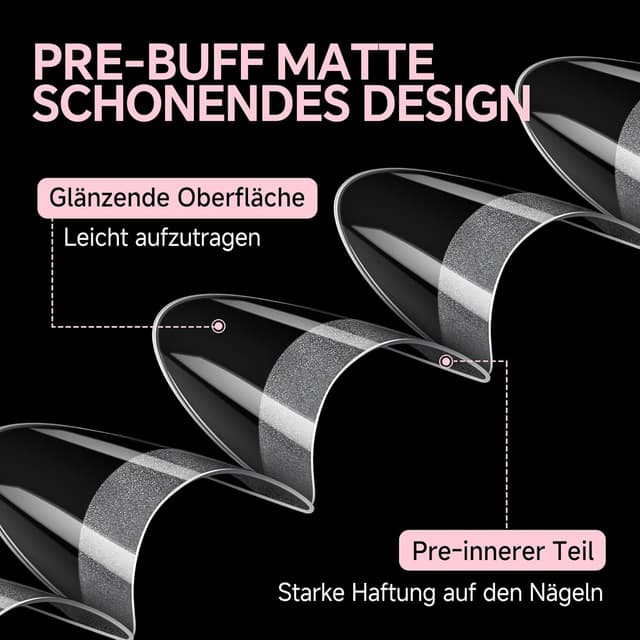 Thumbnail 4 de UNA GELLA Tips für Gelnägel 216er Set 💅