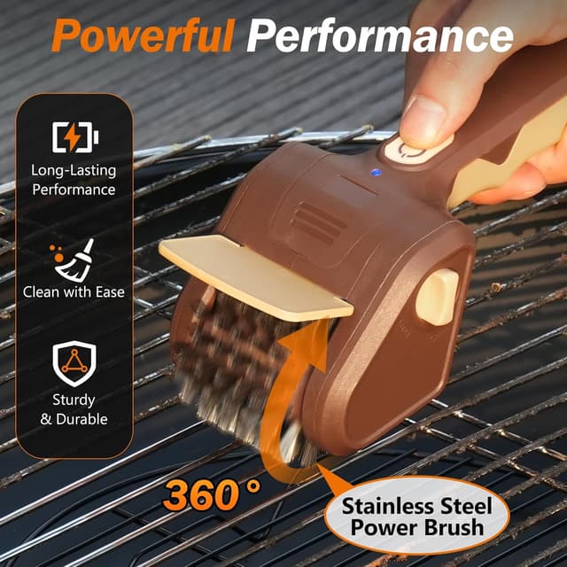 Thumbnail 1 de Lrly BBQ Grill Brush 700 RPM