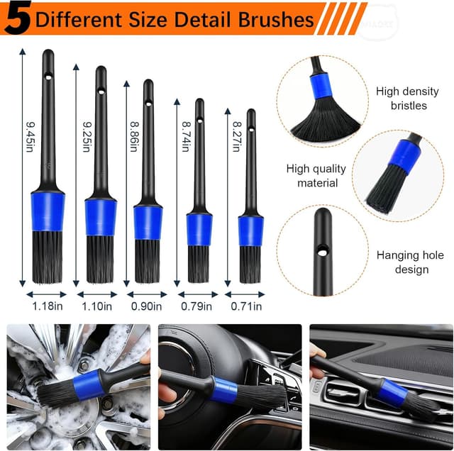 Thumbnail 4 de MIAOKE 41Pcs Professional Car Cleaning Kit