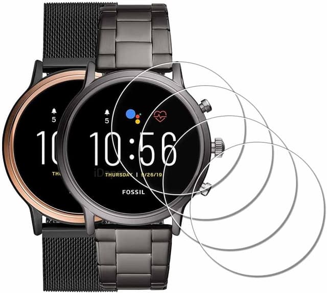 Detalle de iDaPro Fossil Gen 5 screen protector 4 pack