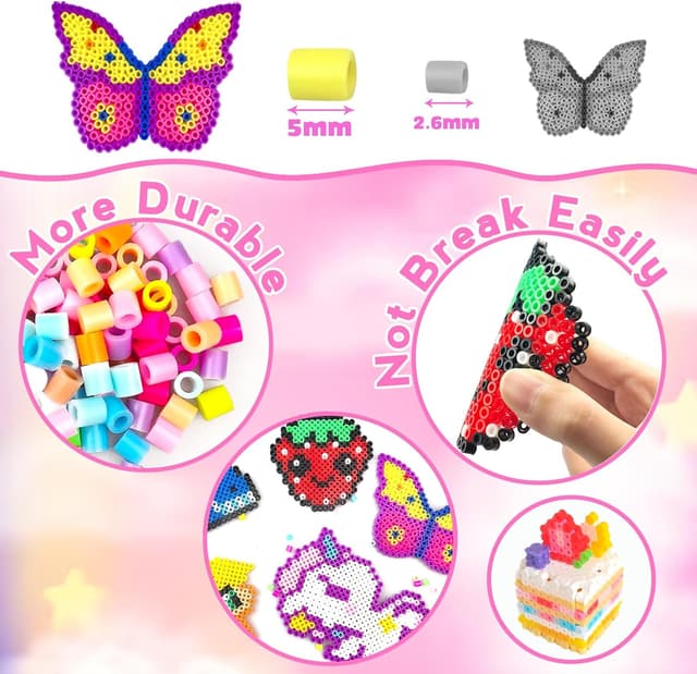 Thumbnail 2 de KIFHCMPR 11000 Stück Bügelperlen Set 5 mm 🎨