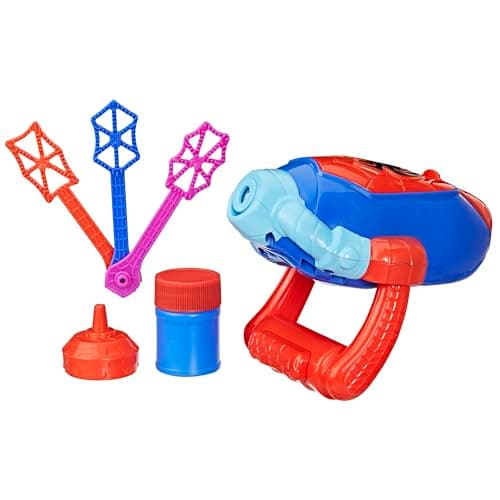 Detalle de Marvel Spidey and His Amazing Friends Water‑Webs Lanzaburbujas