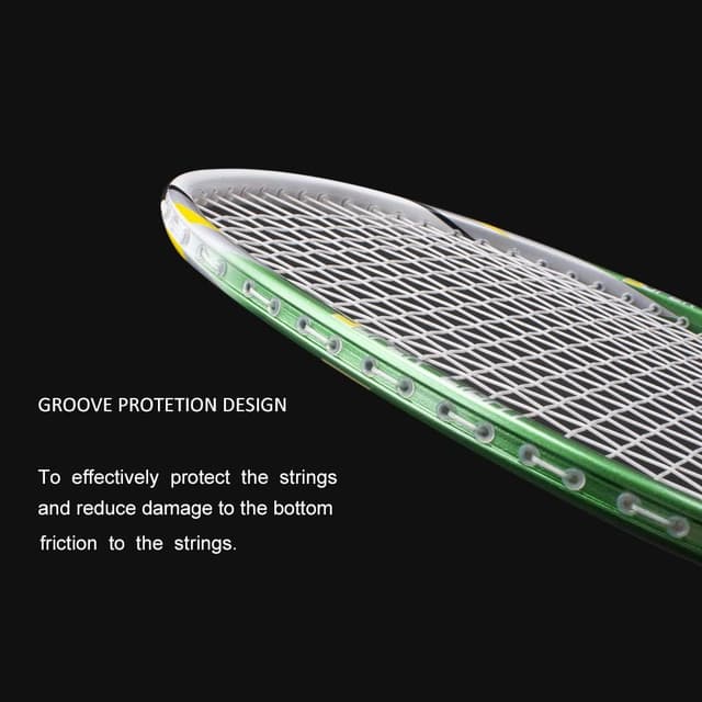 Thumbnail 1 de Senston 2 Pieces Badminton Set 100% graphite