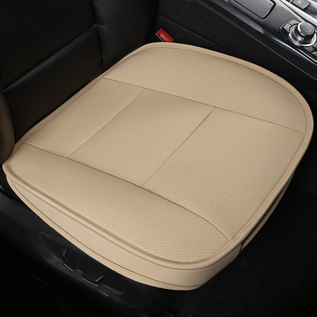 Detalle de LUOLLOVE Fundas Coche Asientos Universales 2 Piezas Beige