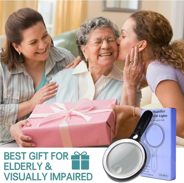 Thumbnail 6 de GABORISH Lupe mit Licht 10X 20X 45X