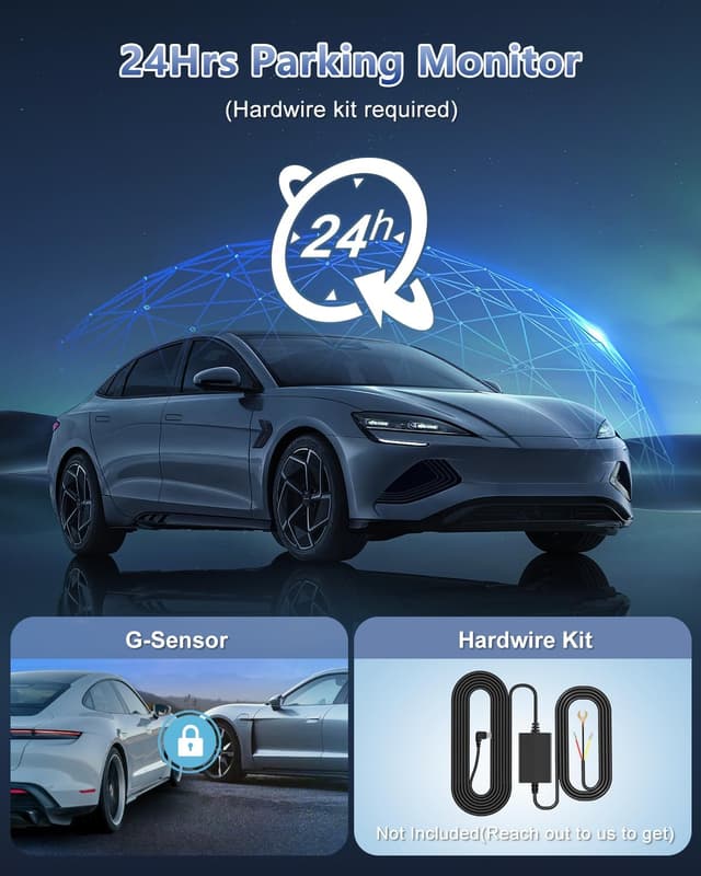 Thumbnail 5 de DYNACAM Dash Cam Front and Rear 4K