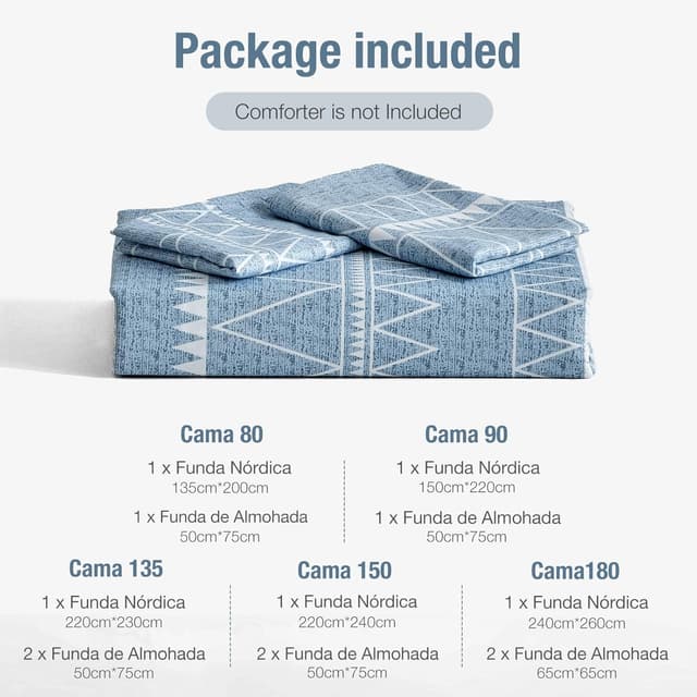 Thumbnail 5 de Tokokimo Funda Nórdica 240x260 bohemio