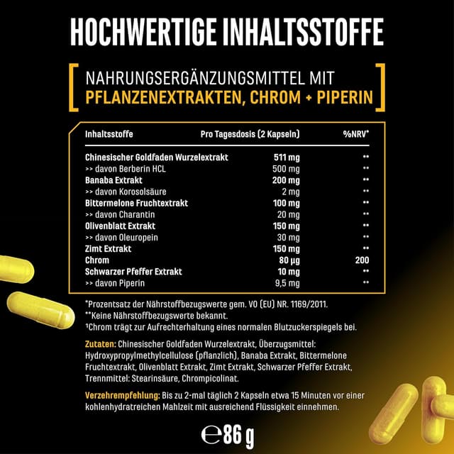 Thumbnail 6 de Berberin HCL Komplex 1121 mg