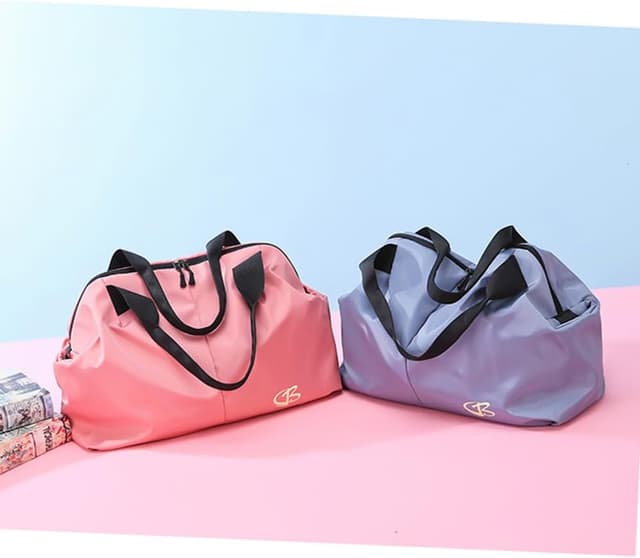 Thumbnail 6 de Vllcsla Damen Sporttasche / Weekender Klein 45×27×20 cm mit Nassfach – Schwarz