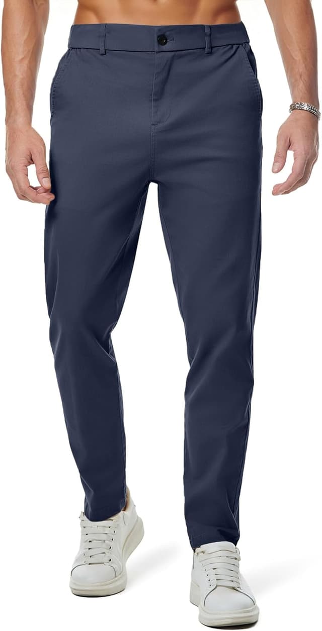 Detalle de JMIERR Baumwolle Chino Hosen Herren – Chino mit Stretch