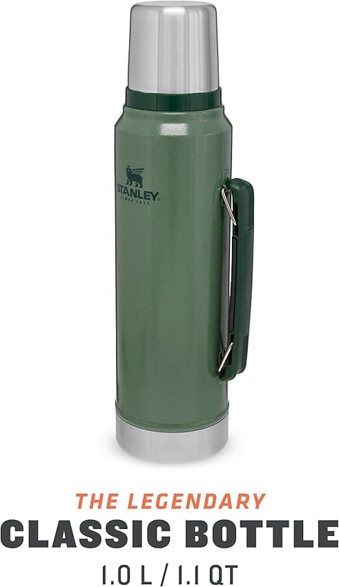 Detalle 2 de Stanley Classic Legendary Botella Térmica 1L 🥤 Mantiene Frío/Calor