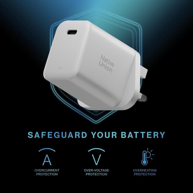 Thumbnail 6 de Native Union Fast GaN Charger PD 45W (White) – Ultra-compact USB-C Power Delivery