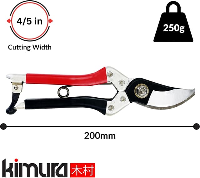 Detalle de Kimura 8 inch Samurai garden secateurs
