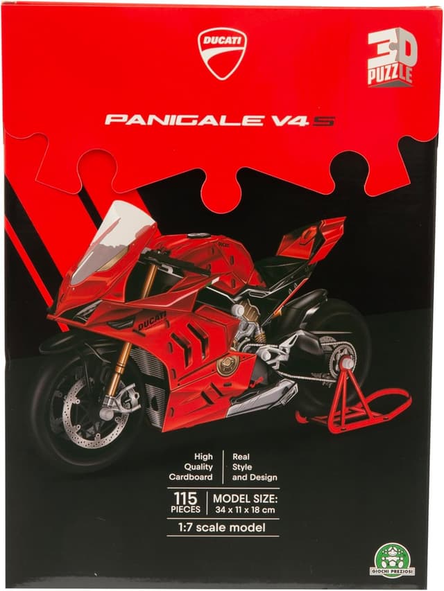 Detalle 2 de Ducati GP Sport Puzzle 3D Panigale V4