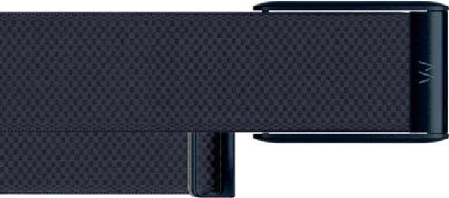 Detalle de WHOOP 5.0 SuperKnit Band Dunkelblau (WHOOP 5.0) – leichtes Nylon-Armband für Alltag & Training